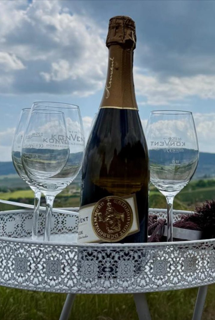 Perlen im Glas & Frühstück in den Weinbergen