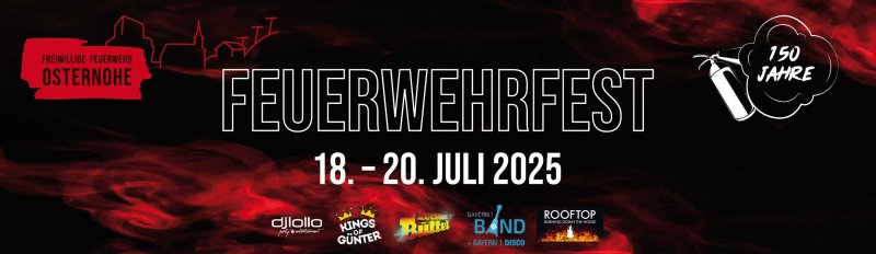 Hintergrund Veranstaltungsreihe 150 Jahre FFW Osternohe