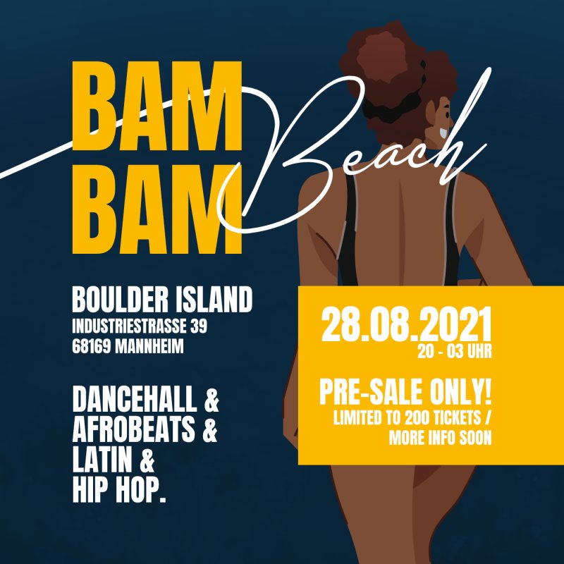 Tickets für BAM BAM XXL Eventserie Events, Partypics, Fans