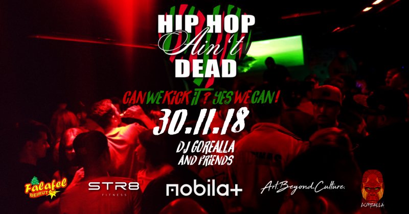 Hintergrund Veranstaltungsreihe HIP HOP AIN'T DEAD