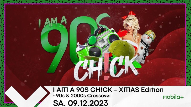 Hintergrund Veranstaltungsreihe I AM A 90S CH!CK