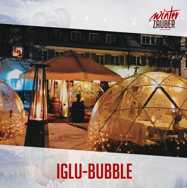 Kulinarik IgluBubble Winterzauber in NeuUlm 02.02.2023