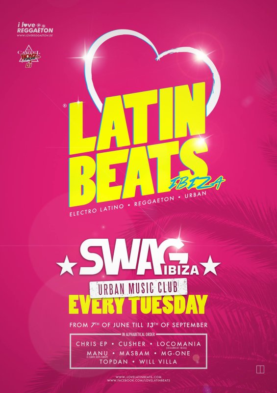 Hintergrund Veranstaltungsreihe Love Latinbeats Ibiza