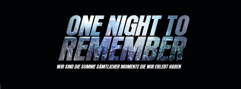 Hintergrund Veranstaltungsreihe ONE NIGHT TO REMEMBER