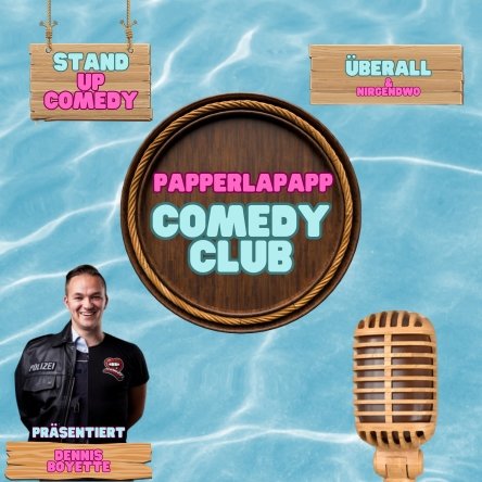 Hintergrund Veranstaltungsreihe Papperlapapp Comedy Club - Mannheim