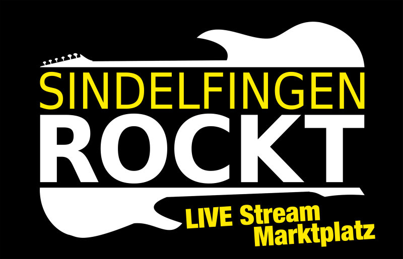 Hintergrund Veranstaltungsreihe Sindelfingen ROCKT Marktplatz Streaming